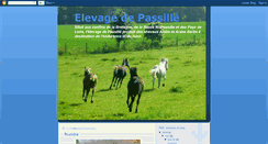 Desktop Screenshot of elevage-de-passille.blogspot.com