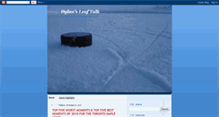 Desktop Screenshot of dylansleaftalk.blogspot.com