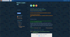 Desktop Screenshot of karenlopez50.blogspot.com