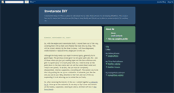 Desktop Screenshot of inveteratediy.blogspot.com