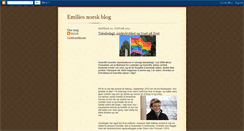 Desktop Screenshot of emiliesnorskblogg.blogspot.com