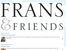 Tablet Screenshot of fransandfriends.blogspot.com