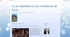 Desktop Screenshot of lanodualidadenjesus.blogspot.com