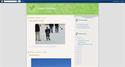 Desktop Screenshot of expertnicholas.blogspot.com