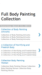 Mobile Screenshot of fullbodypaintingcollection.blogspot.com