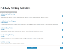 Tablet Screenshot of fullbodypaintingcollection.blogspot.com