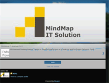 Tablet Screenshot of mindmapba.blogspot.com