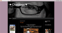 Desktop Screenshot of chaiblogg.blogspot.com