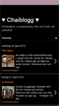 Mobile Screenshot of chaiblogg.blogspot.com