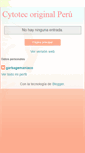 Mobile Screenshot of cytotecoriginal.blogspot.com