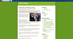 Desktop Screenshot of calciofutbol.blogspot.com