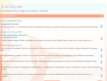 Tablet Screenshot of amieleccion.blogspot.com