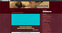 Desktop Screenshot of comunicacion-animal.blogspot.com