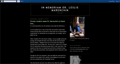 Desktop Screenshot of professormarenchin.blogspot.com