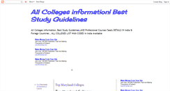 Desktop Screenshot of collegesforall.blogspot.com