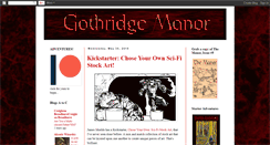Desktop Screenshot of gothridgemanor.blogspot.com