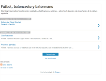 Tablet Screenshot of 3deportes.blogspot.com