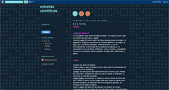 Desktop Screenshot of estrellascientificas.blogspot.com