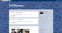 Desktop Screenshot of dntthaifanz.blogspot.com