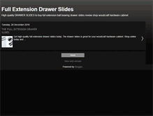 Tablet Screenshot of fullextensiondrawerslides.blogspot.com