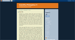 Desktop Screenshot of mysciencephilosophy.blogspot.com