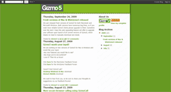 Desktop Screenshot of gizmo5news.blogspot.com