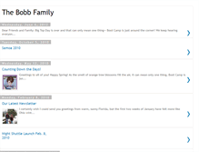 Tablet Screenshot of bobbfamily.blogspot.com