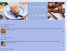 Tablet Screenshot of eletunkeseteleink.blogspot.com