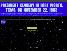 Tablet Screenshot of jfk-in-fort-worth.blogspot.com