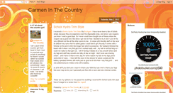 Desktop Screenshot of carmeninthecountry.blogspot.com
