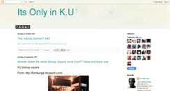 Desktop Screenshot of itsonlyinku.blogspot.com