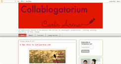 Desktop Screenshot of collablogatorium.blogspot.com