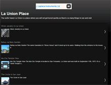 Tablet Screenshot of launionplace.blogspot.com