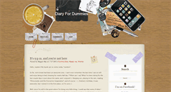 Desktop Screenshot of diaryfordummies.blogspot.com
