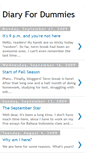 Mobile Screenshot of diaryfordummies.blogspot.com