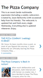 Mobile Screenshot of pizzacompany.blogspot.com