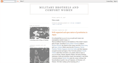 Desktop Screenshot of militarybrothels.blogspot.com