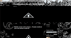 Desktop Screenshot of confissoesdeumbemdotado.blogspot.com