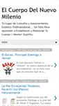 Mobile Screenshot of elcuerpodelnuevomilenio.blogspot.com