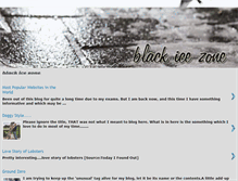 Tablet Screenshot of blackicezone.blogspot.com