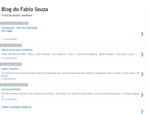 Tablet Screenshot of blogdofabiosouza.blogspot.com