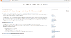 Desktop Screenshot of andrewsherman.blogspot.com