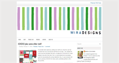 Desktop Screenshot of miradesigns.blogspot.com