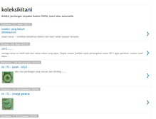 Tablet Screenshot of koleksikitani.blogspot.com