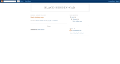 Desktop Screenshot of black-hidden-cam.blogspot.com