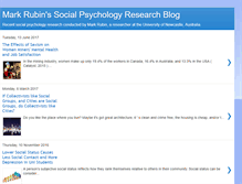 Tablet Screenshot of markrubinsocialpsychologyresearch.blogspot.com