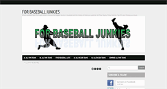 Desktop Screenshot of baseballjunkies.blogspot.com