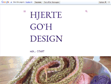 Tablet Screenshot of hjertego.blogspot.com