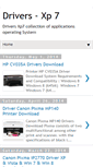 Mobile Screenshot of drivers-xp7.blogspot.com