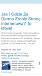 Mobile Screenshot of darmowestrony.blogspot.com